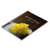 ダフ素朴フォジルとバーンウッドカントリー結婚式 ノートブック (左側)