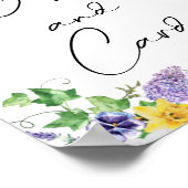 ダフ素朴フォジル&ワイルドフラワーギフト&カードサイン ポスター (角)