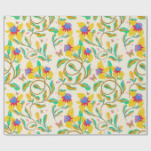 ダフ鮮やかィル包装紙 ラッピングペーパー (フラット)