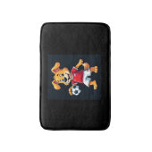 ダブおもしろいビングドッグロシアサッカージャージロシアのーHoge バスマット (正面縦)