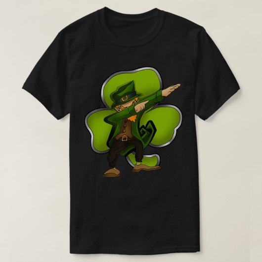 ダブおもしろいビングSt patricks dayキッズ Tシャツ (デザイン正面)