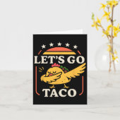 ダブおもしろいビンタコス行こうタコ1 カード (黄色い花)