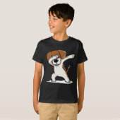 ダブおもしろいビーグルTシャツ Tシャツ (正面フル)