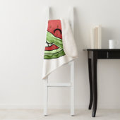 ダブおもしろいーするスイカ シェルパブランケット (インサイチュ)