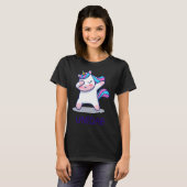 ダブしているユニコーン Tシャツ (正面フル)