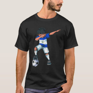 ダブるサッカーボーイ エルサルバドル サルバドール人フットボール Tシャツ