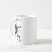 ダブアース太陽のエクリプゴープラネットあなたの地球D コーヒーマグカップ (正面左)