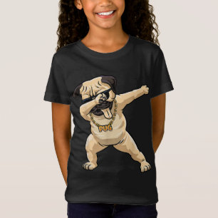 ダブカッコいいビングパグのシャツ – Pugダブおもしろいビングダンス Tシャツ