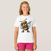 ダブクールビングビーかわいい Tシャツ (正面フル)