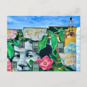 ダブケのアーバングラフィティ建物 ポストカード (正面)