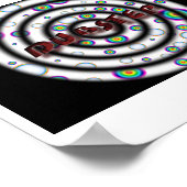 ダブステッサイケデリックプ ポスター (角)