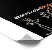 ダブステップその他の音楽 ポスター (角)