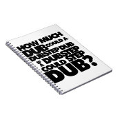 ダブステップは? ノートブック (右側)