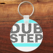 ダブステップシアン キーホルダー (正面)