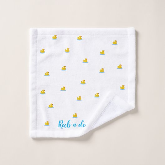 ダブダックウォッシュクロスをこする ウォッシュタオル (ウォッシュタオル)