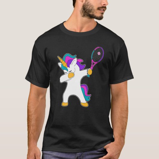 ダブダビングユニコーン遊テニスウェア Tシャツ (正面)