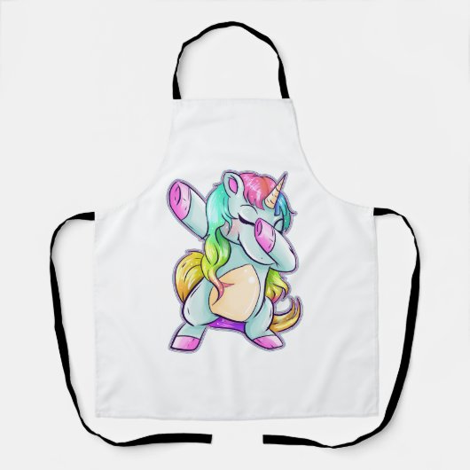 ダブダビングユニコーン エプロン (正面)