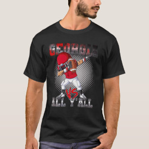 ダブビングおもしろいジアvsオールイオールジョージア州 tシャツ