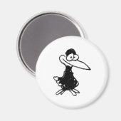 ダブホールの黒鳥 マグネット (正面/裏面)