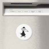 ダブホールの黒鳥 マグネット (インサイチュ (食洗機))