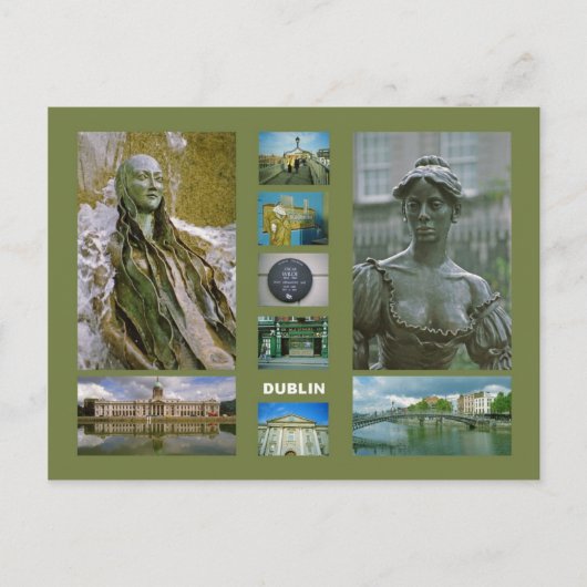 ダブリンのはがき ポストカード (正面)