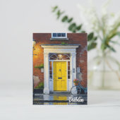 ダブリンのイエロードア ポストカード (スタンド正面)