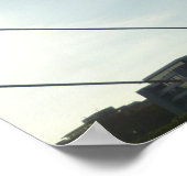 ダブリンのサミュエル・ベケット橋 ポスター (角)