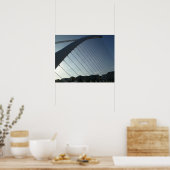 ダブリンのサミュエル・ベケット橋 ポスター (キッチン)