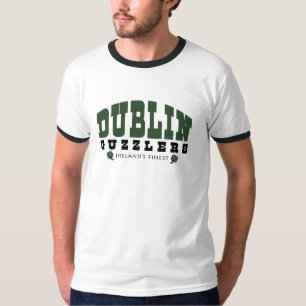 ダブリンの大酒飲みのDrinkinのティー Tシャツ