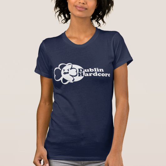 ダブリンの本格的な公式のチームワイシャツ Tシャツ (正面)