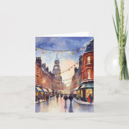 ダブリンの水の色のクリスマス カード