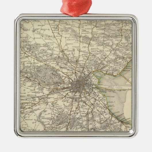 ダブリンの環境 メタルオーナメント (正面)