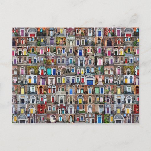 ダブリンの100ドア ポストカード (正面)