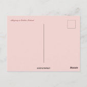 ダブリンアイルランドの路地 ポストカード (裏面)