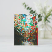 ダブリンアイルランドシティ通りシーン ポストカード (スタンド正面)