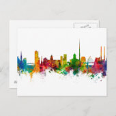 ダブリンアイルランドスカイライン ポストカード (正面/裏面)