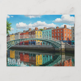 ダブリンアイルランドトラベル ポストカード