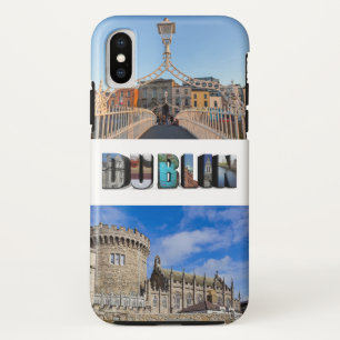 ダブリンアイルランドバケーション2写真コラージュ iPhone XSケース