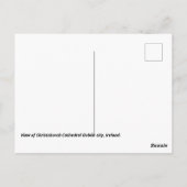 ダブリンアイルランド大聖堂ポストカード ポストカード (裏面)