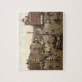 ダブリンアイルランド1900年初期の通りシーンjigsaw ジグソーパズル (縦)