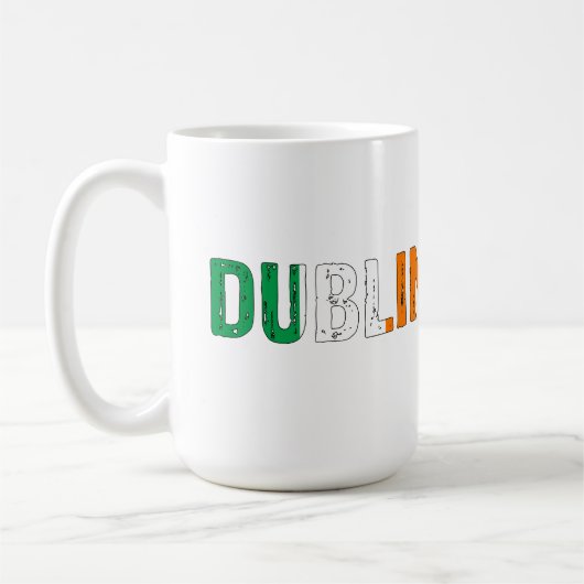 ダブリンアイルランド コーヒーマグカップ (左)