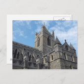 ダブリンキリスト教会の大聖堂はがき ポストカード (正面/裏面)