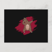 ダブリングラマ ダブアルパカ 面白い子供ギフトアイデア かっこいい ポストカード (正面)