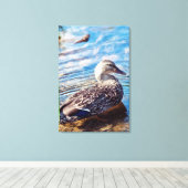 ダブリング・リプル キャンバスプリント (インサイチュ (ウッドフロア))