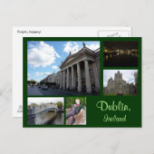 ダブリンコラージュ ポストカード (正面/裏面)