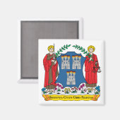 ダブリンコート・オブ・アームズ マグネット (正面/裏面)