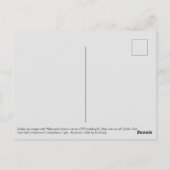 ダブリンシティアイルランド有名なランドマーク ポストカード (裏面)