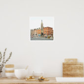 ダブリンシティアイルランド、パーネル記念碑 ポスター (キッチン)