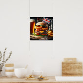 ダブリンデライトバーガー ポスター (キッチン)