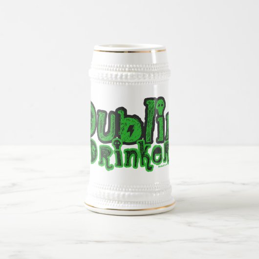 ダブリンドリンカービールスタイン ビールジョッキ (中央)